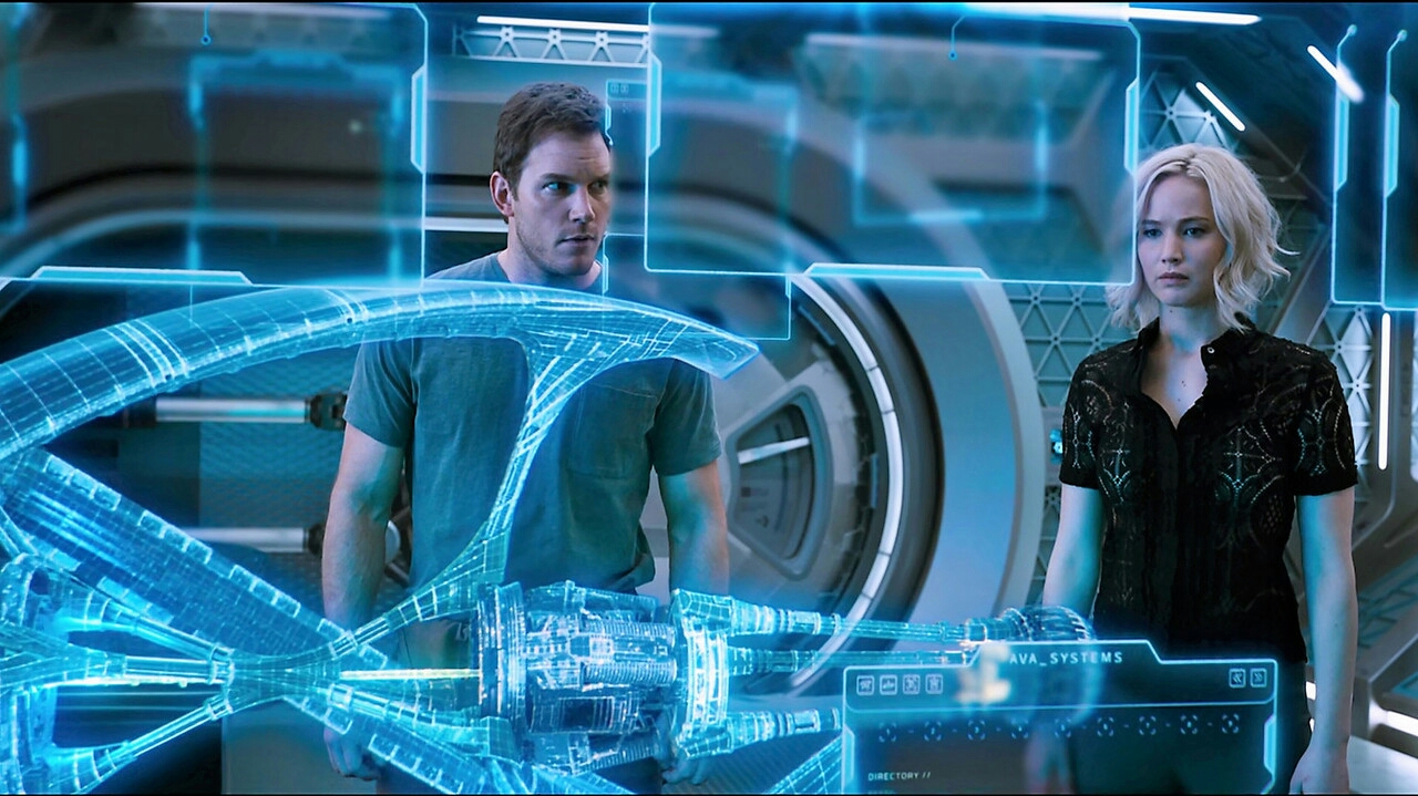 Passengers film still