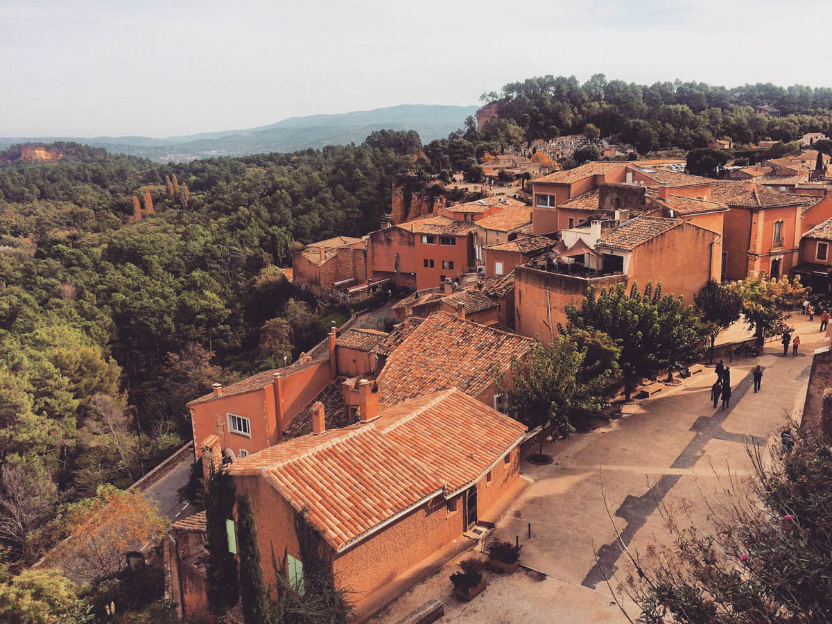 Roussillon village